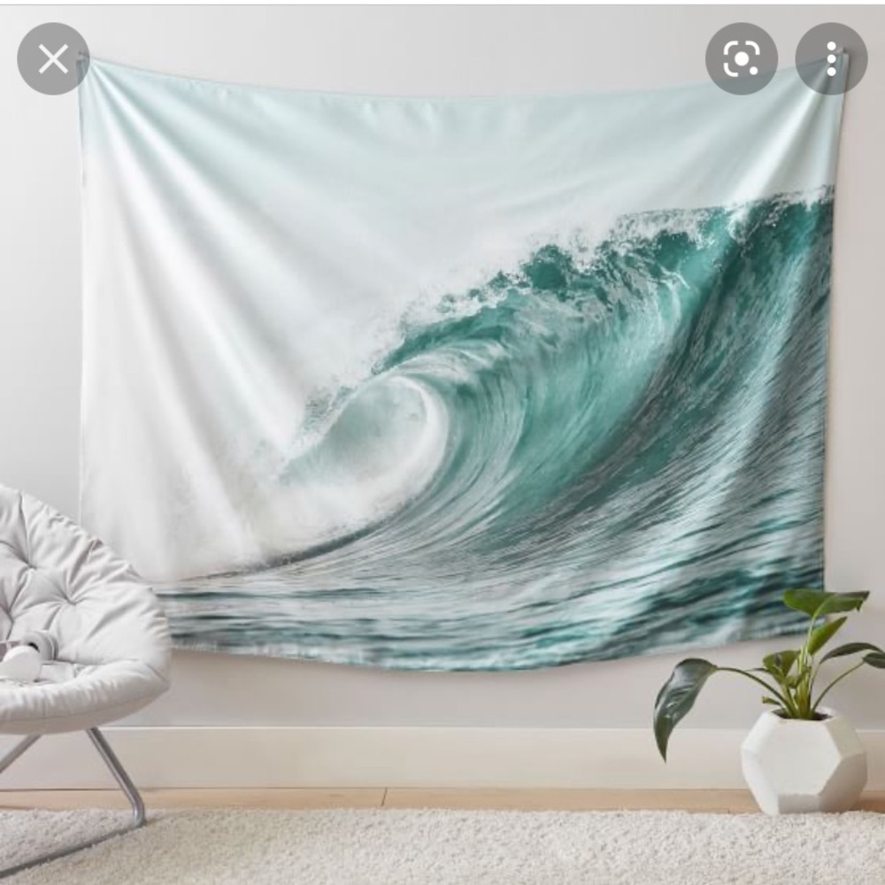 Pottery Barn Teen Ocean Wave Tapestry